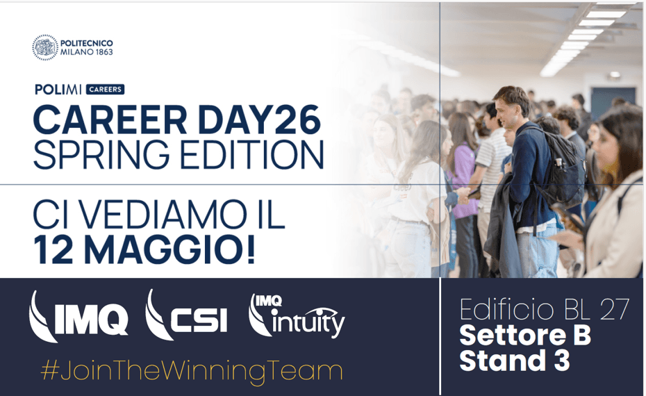 Join the winning Team! Il Gruppo IMQ al completo!!!